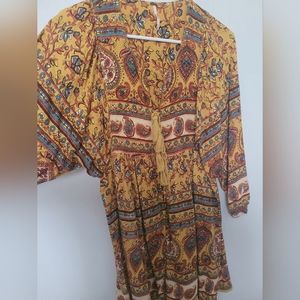 Free People printed romper